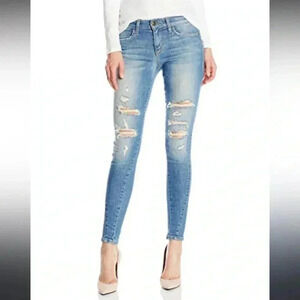 Joe’s Jeans Gretchen Style Distressed Skinny Denim Jeans size 26